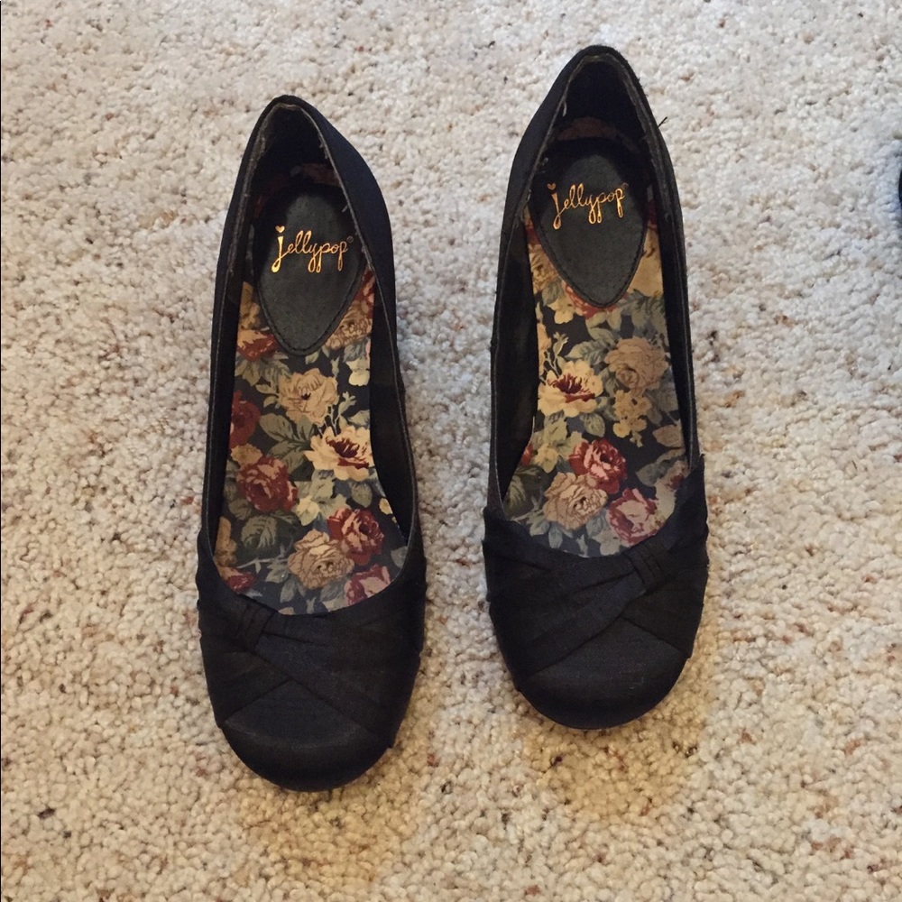 Black heels